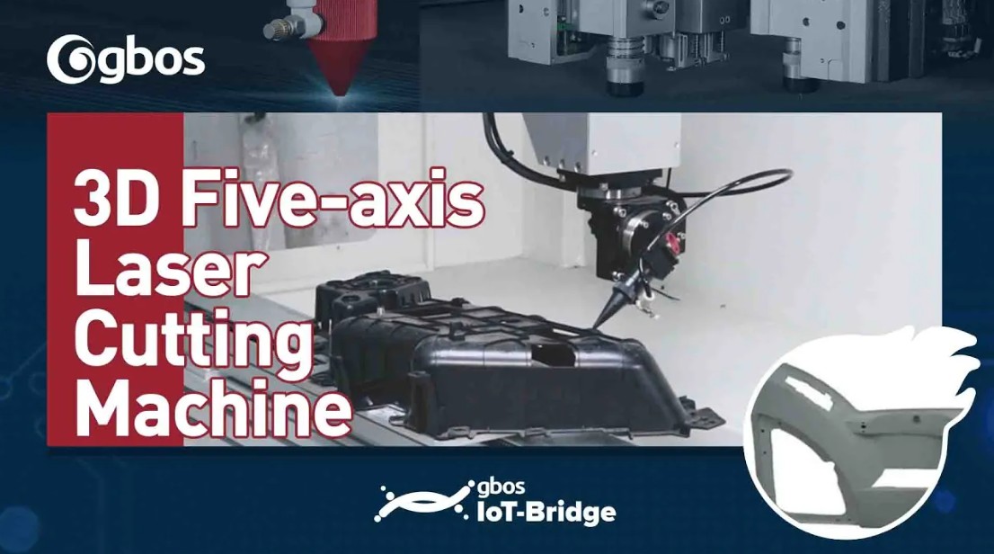 3D 5-five Axis Laser Cutting Machine for Automotive Plastic Parts