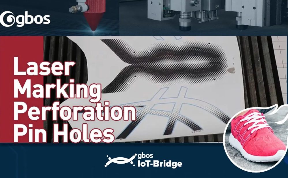 Shoe Upper Pin Hole Laser Marking