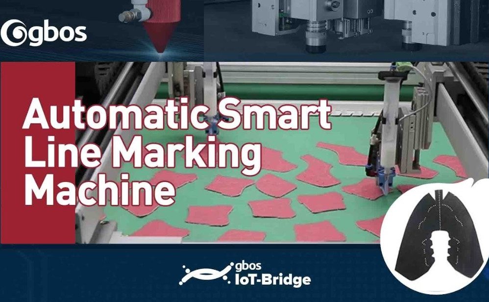 Machine automatique de marquage de lignes