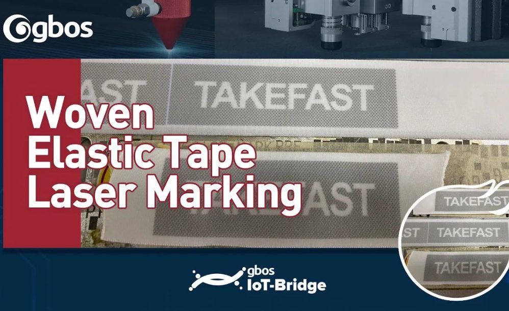 Woven Elastic Tape UV Laser Marking Machine