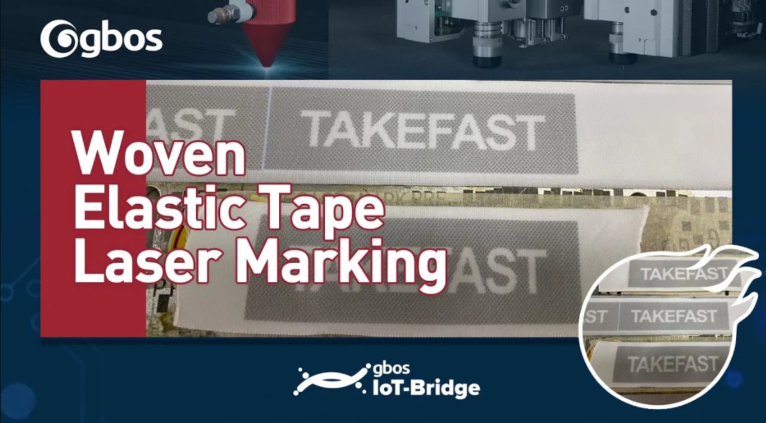 Woven Elastic Tape UV Laser Marking Machine