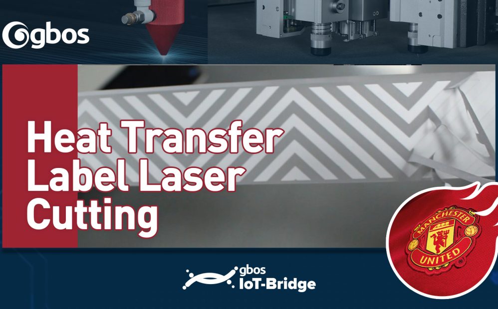 Transfert de chaleur Étiquette Découpe laser