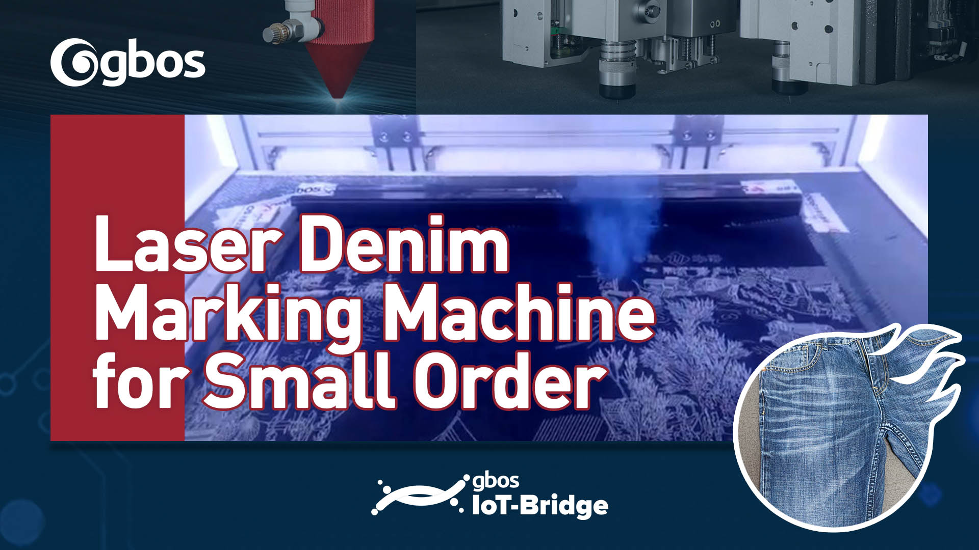 Laser Denim Marking Machine for Small Order