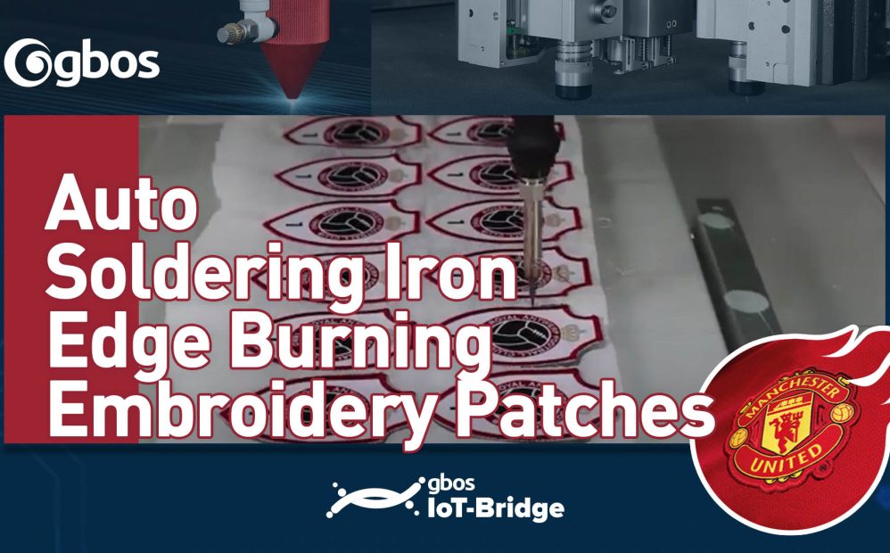 Auto Soldering Iron Edge Burning Embroidery Patches