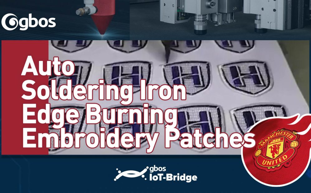 Soldering Iron Edge Burning Machine for Embroidery Patches