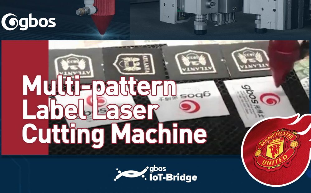 Machine de découpe laser d'étiquettes multi-motifs