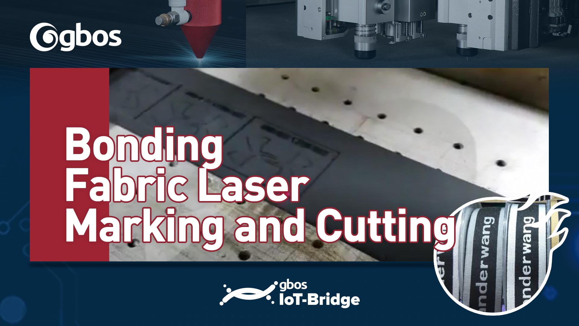 Bonding Fabric Laser Marking and Cutting