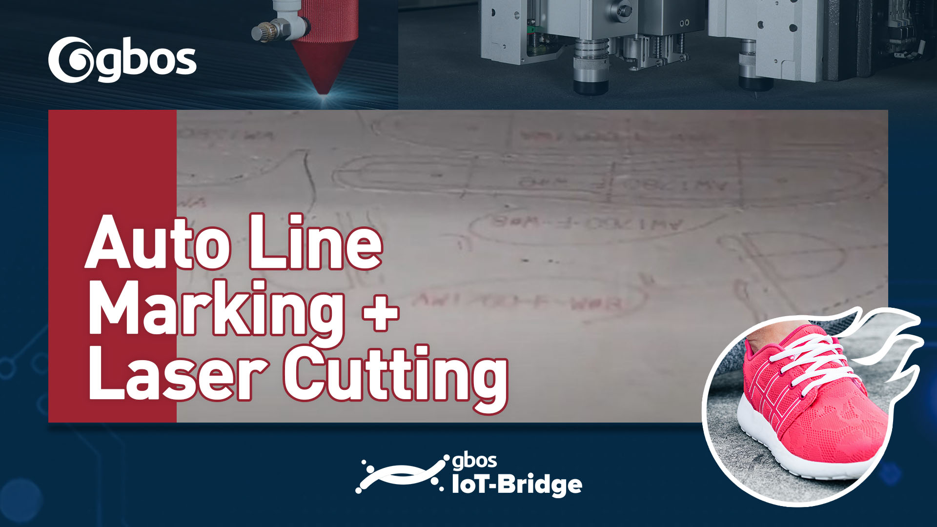 Auto Line Marking + Laser Cutting