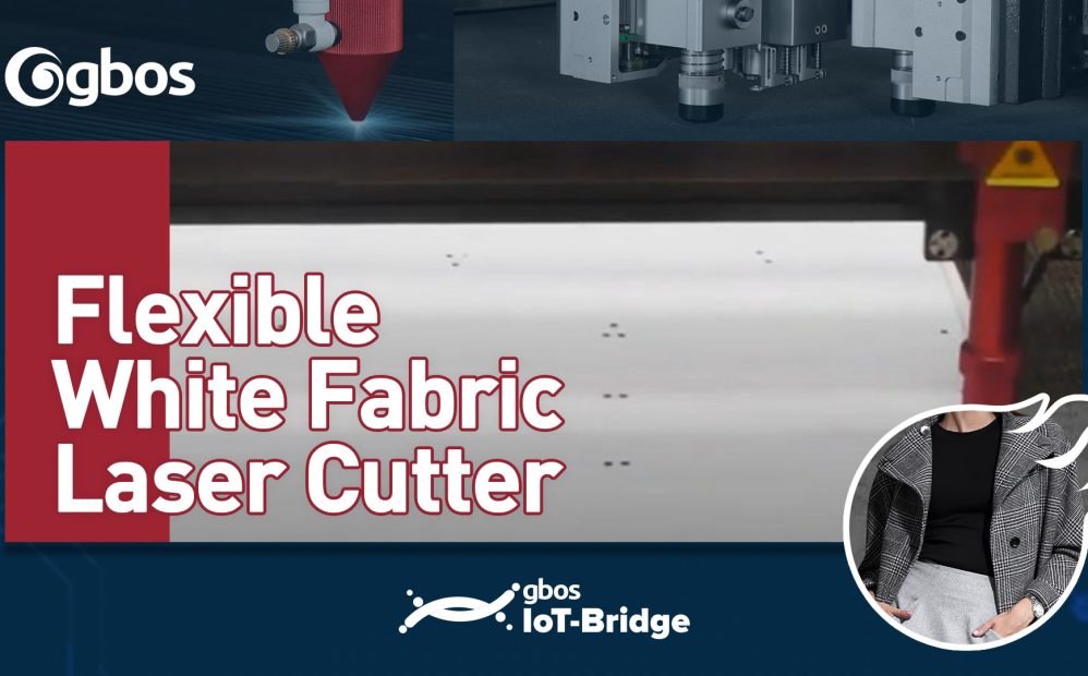Flexible White Fabric CO2 Laser Cutting Machine