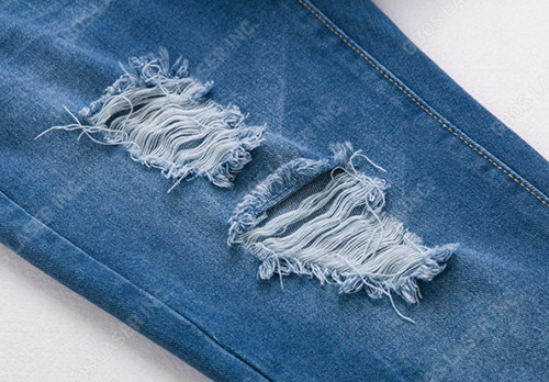 Denim láser Proceso en seco (Ripper)