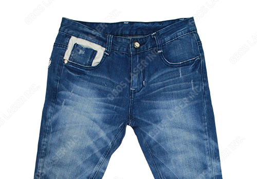Laser Marking Denim (Whisker)