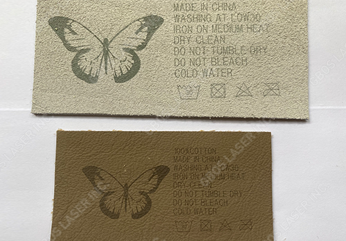 Marquage laser UV sur le cuir