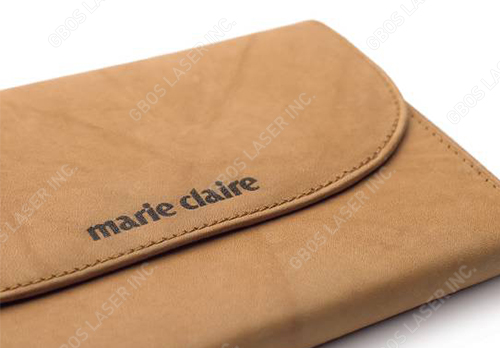 Cartera de piel Grabado láser