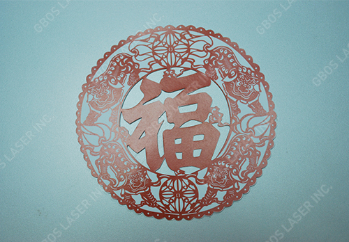 Window Decorations Laser Marking Cutting