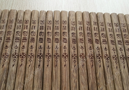 Wooden Chopsticks Laser Marking