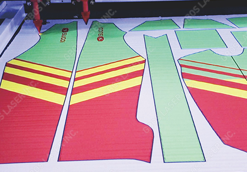 Sublimation Digital Fabric Laser Cutting