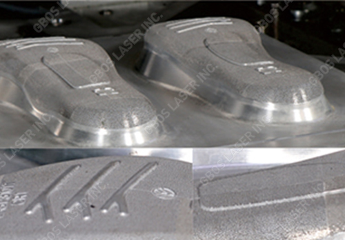 Shoe Mold Laser Engraving