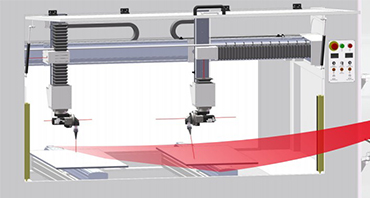 Machine de découpe laser 3D à cinq axes de haute précision