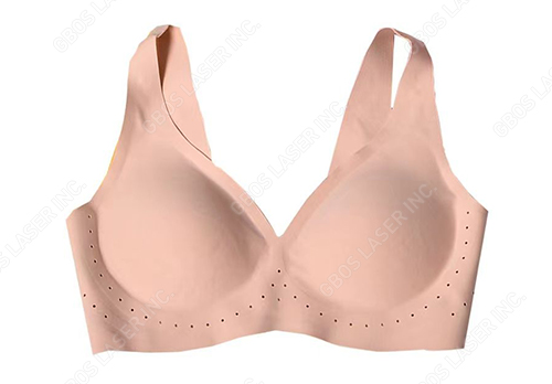 Marquage laser de trous respirants pour la lingerie