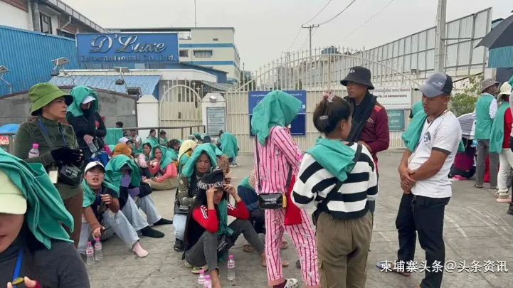 Grève dans les usines de confection au Cambodge 
