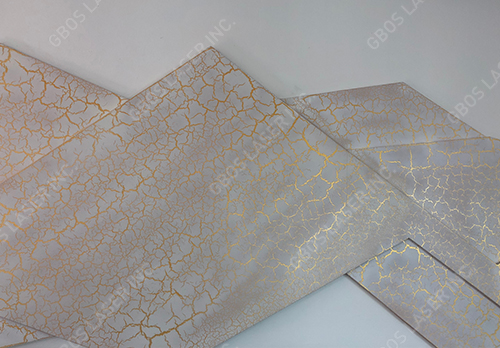 Marquage laser de la texture de la nappe