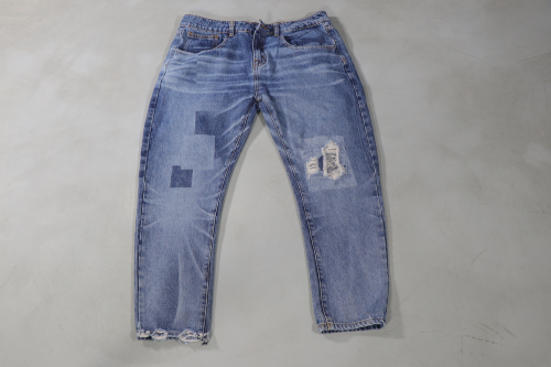 Laser Denim Dry Process(Laser Ripping)