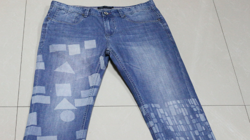 Denim Dry Process(All-over Laser Marking)